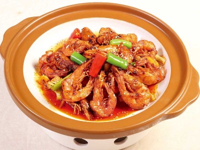 大厨四宝香辣风味干锅酱应用-干锅香辣虾