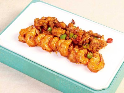 大厨四宝香辣风味干锅酱应用-干锅火辣双鲜