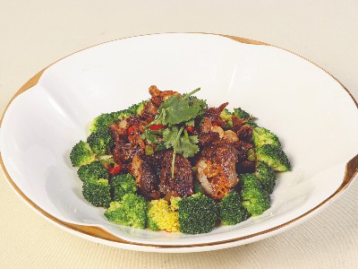 大厨四宝香辣干锅酱应用-干锅羊肉