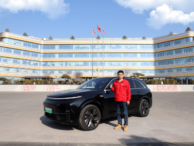 花帝食品股份 丨 2024年度销冠潘志浩荣获“理想L7 PRO”大奖