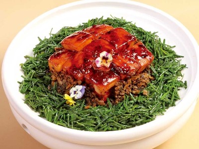 大厨四宝香辣风味干锅酱应用-干锅香辣风味烧肉